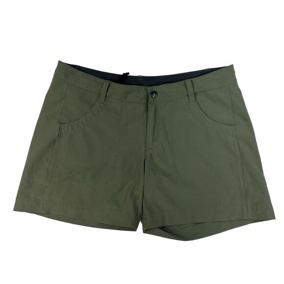 Patagonia khaki women’s short board shorts size 8 - Picture 1 of 6